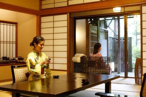Japanese-Style Room with Beds with Private Open-Air Bath