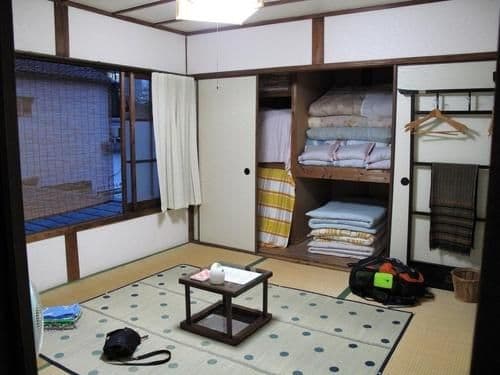 Single Futon in Japanese-Style Female Dormitory Room