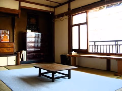 Single Futon in Japanese-Style Male Dormitory Room