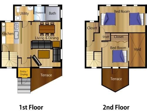 2-Bedroom Chalet