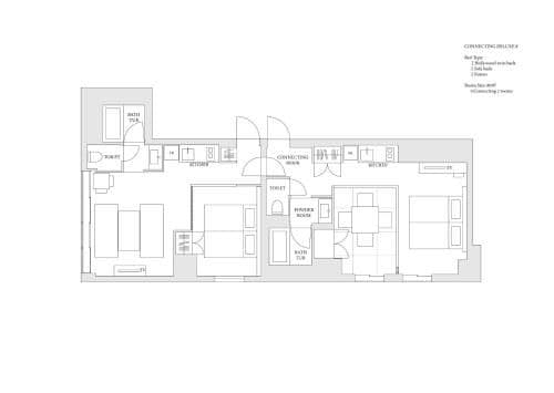 Connecting Apartment