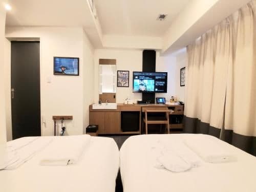 Twin Room with Robot