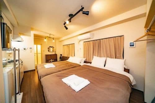 Botanical Design Apt. in Peaceful st./4mins to Ueno