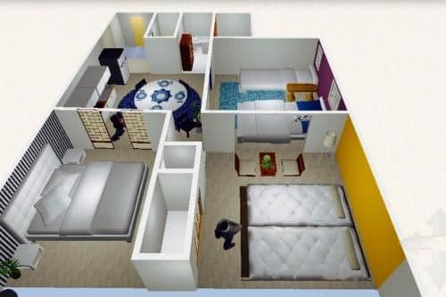 Apartment with Balcony