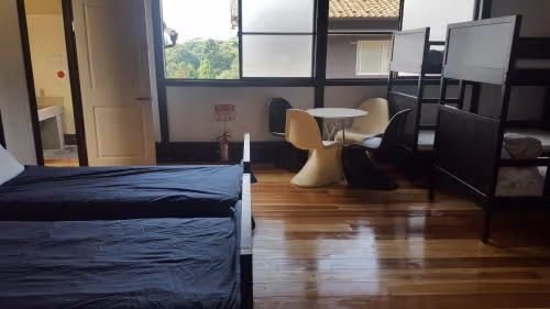 Family Room with Shared Bathroom