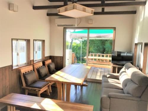 Family Room with Terrace