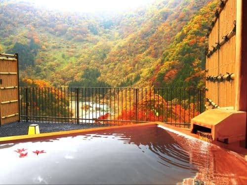 Japanese-Style room with Open-Air Bath and Valley View - Non-Smoking