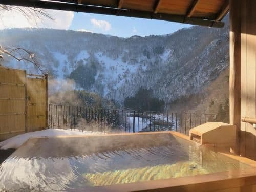 Japanese-Style room with Open-Air Bath and Valley View - Non-Smoking