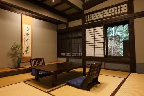 Japanese-Style Room with Open-Air Bath