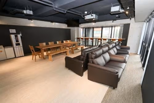 Family Room with City View