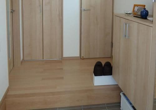 Twin Room B with Shared Bathroom and Toilet
