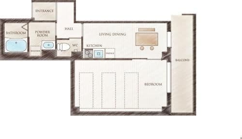 Suite with Balcony (3 Adult)