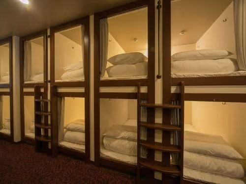 Bunk Bed in Mixed Dormitory Room