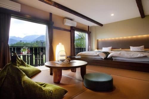 Family Room with Shared Bathroom