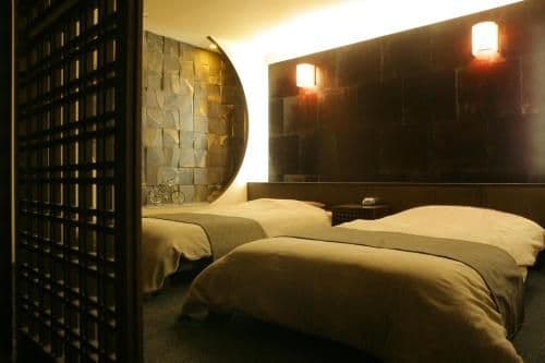 Room with Tatami Area and Hot Spring Bath