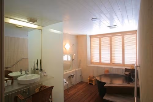 Room with Tatami Area and Hot Spring Bath