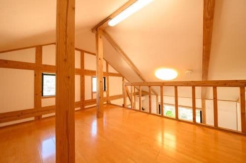 Family Room with Loft and Shared Bathroom