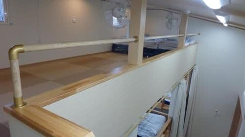 Bunk Bed in Male Dormitory Room