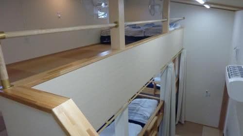 Bunk Bed in Female Dormitory Room