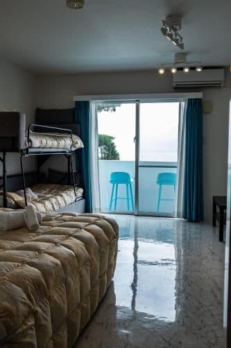 Quadruple Room with Balcony and Sea View