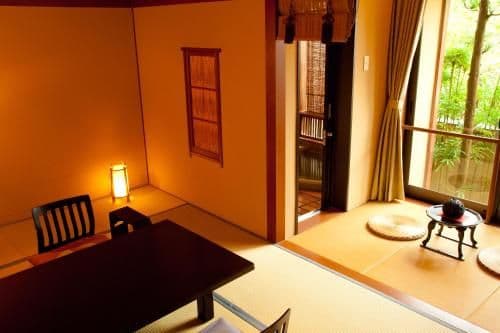 Japanese-Style Room with Open-Air Bath
