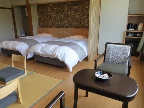 Japanese-Style Superior Room with Tatami Area and Mountain View