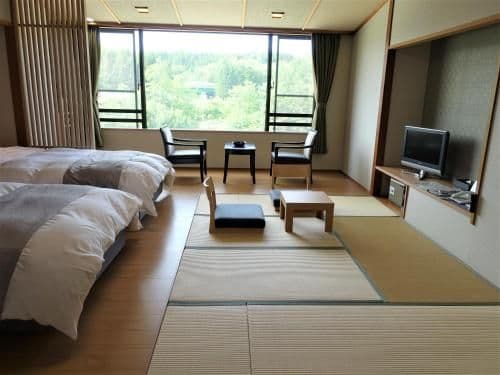 Japanese-Style Superior Room with Tatami Area and Mountain View