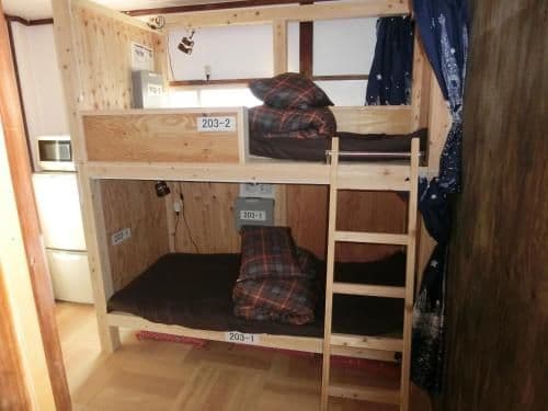 Bunk Bed in Female Dormitory Room