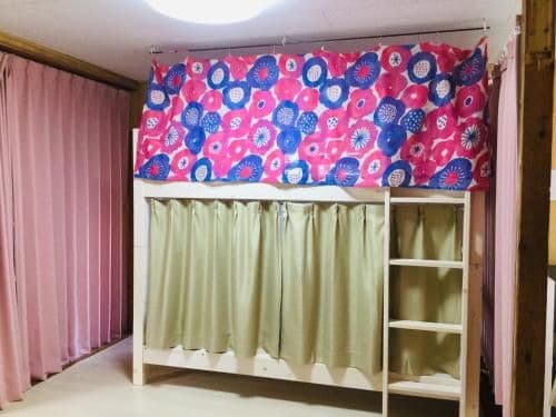 Bunk Bed in Female Dormitory Room  