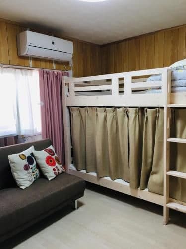 Bunk Bed in Female Dormitory Room  