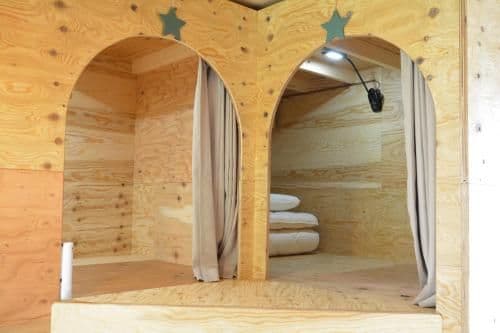 Bunk Bed in Female Dormitory Room