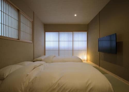 Room with Tatami Area and Private Hot Spring Bath - Maisonette Villa (Worikara)