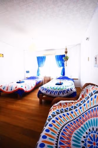 Twin Room with Private Bathroom and Toilet