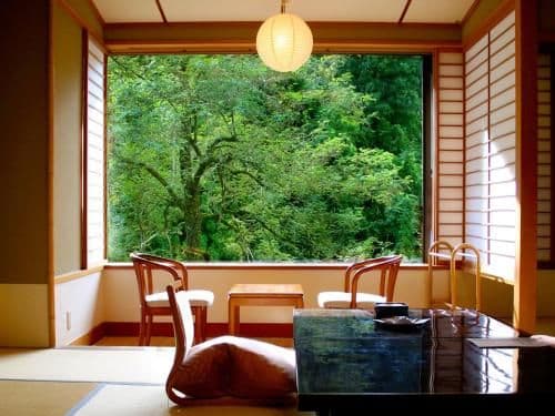 Japanese-Style Room with Private Bathroom and River View