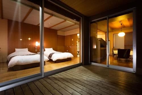 Deluxe Room with Tatami Area with Open-Air Bath