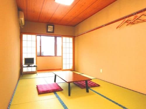 Japanese-Style Family Room with Shared Bathroom