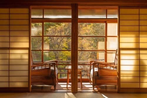 Japanese-Style Standard Twin Room with Shared Bathroom