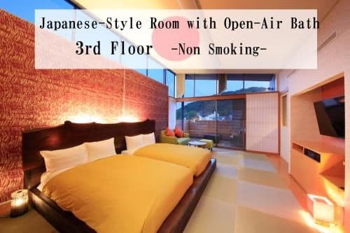 Japanese-Style room with Open-Air Bath - Non-Smoking