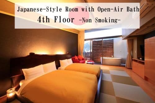 Japanese-Style Room with Open-Air Bath - Top Floor - Non-Smoking