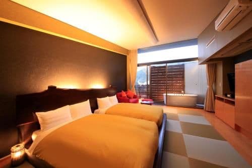 Japanese-Style Room with Open-Air Bath - Top Floor - Non-Smoking