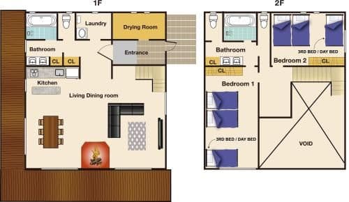 Two-Bedroom Chalet