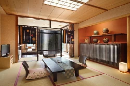 Deluxe Japanese-Style Room with Open-Air Bath