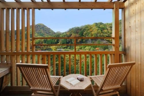 Deluxe Twin Room with Tatami Area and Open-Air Bath