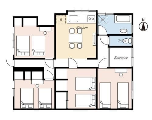 Four-Bedroom House