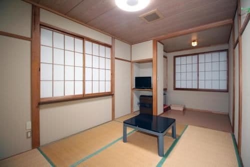 Japanese-Style Room Selected at Check-In with Shared Bathroom