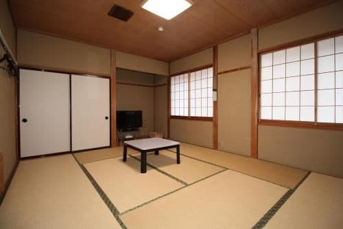 Japanese-Style Room Selected at Check-In with Shared Bathroom