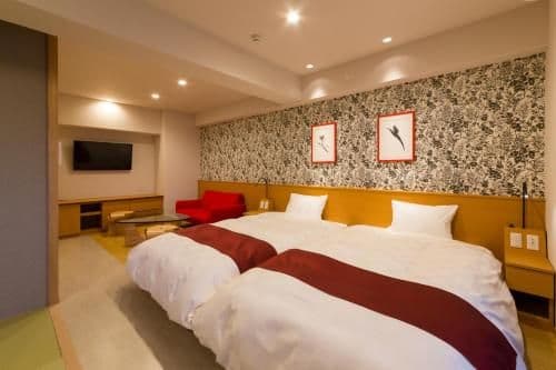 Deluxe Twin Room with Tatami Area
