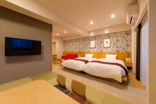 Deluxe Twin Room with Tatami Area