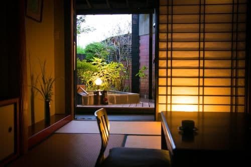 Standard Room with Tatami Area and Open Air Bath