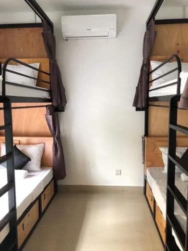 Bed in 4-Bed Male Dormitory Room